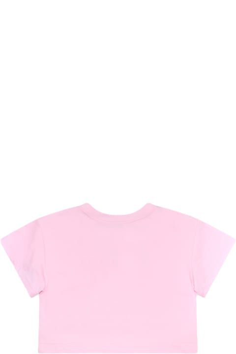 Chiara Ferragni T-Shirts & Polo Shirts for Girls Chiara Ferragni Pink Cotton T-shirt