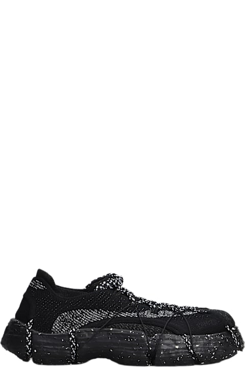 Camper Shoes for Men Camper Roku Sneakers In Black Fabric