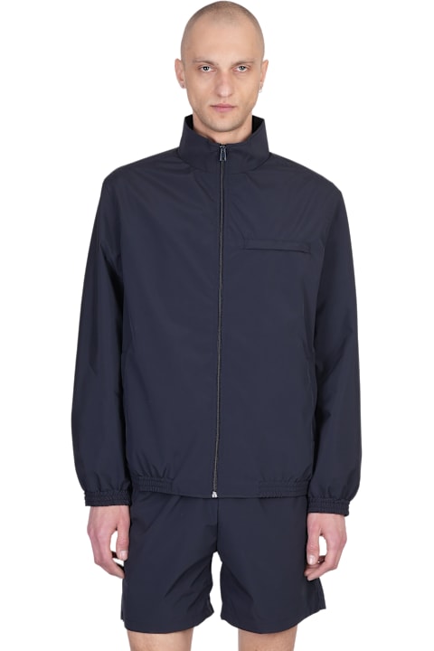 Lanvin for Men Lanvin Casual Jacket In Blue Polyester