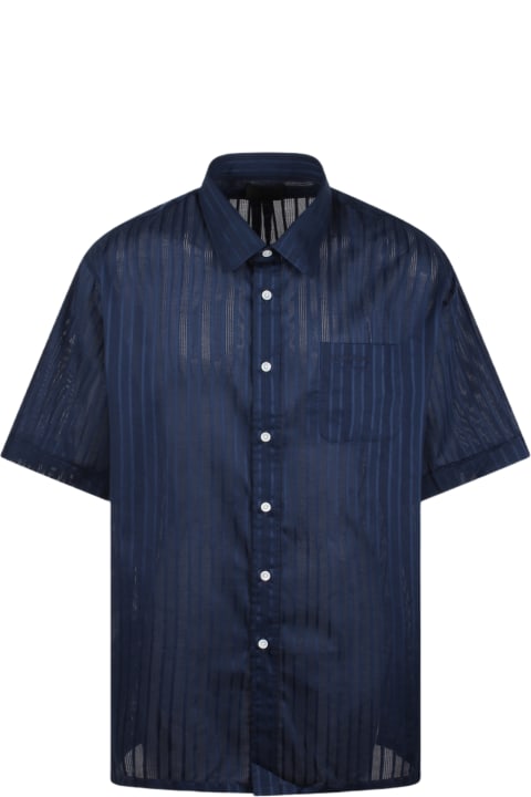 Fashion for Men Givenchy Striped Cotton Voile Shirt