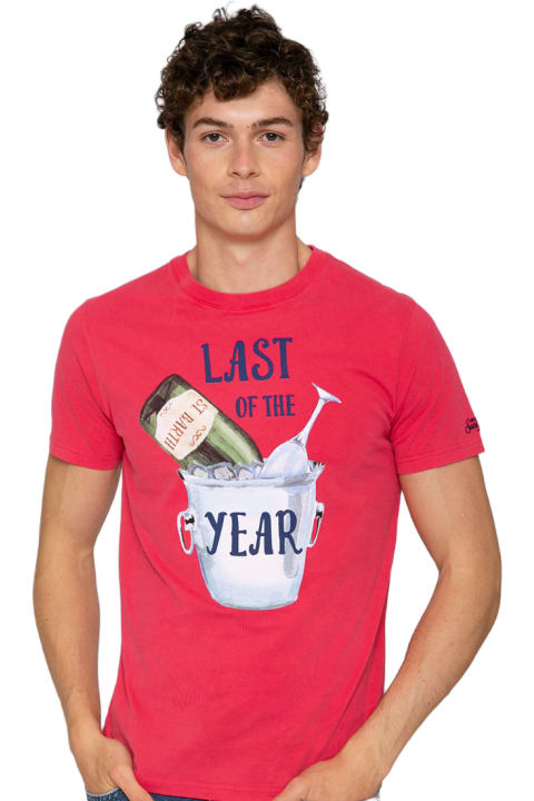 Homeware MC2 Saint Barth Last Year Print Red T-shirt