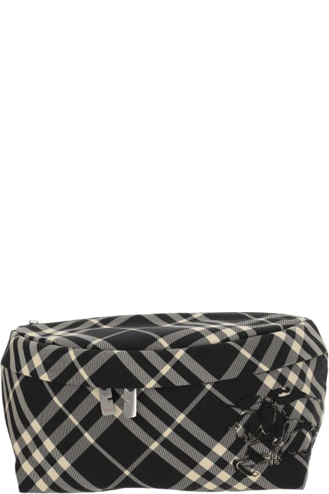 Belt Bags for Men Burberry Pouch With Check Pattern