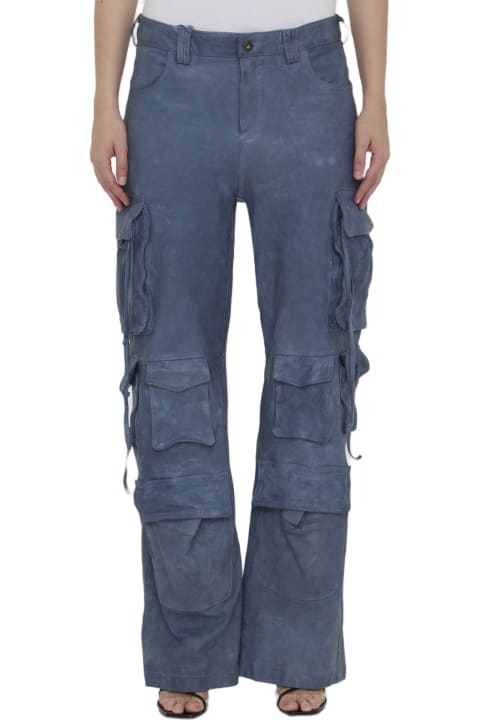 Salvatore Santoro Pants & Shorts for Women Salvatore Santoro Leather Cargo Pants