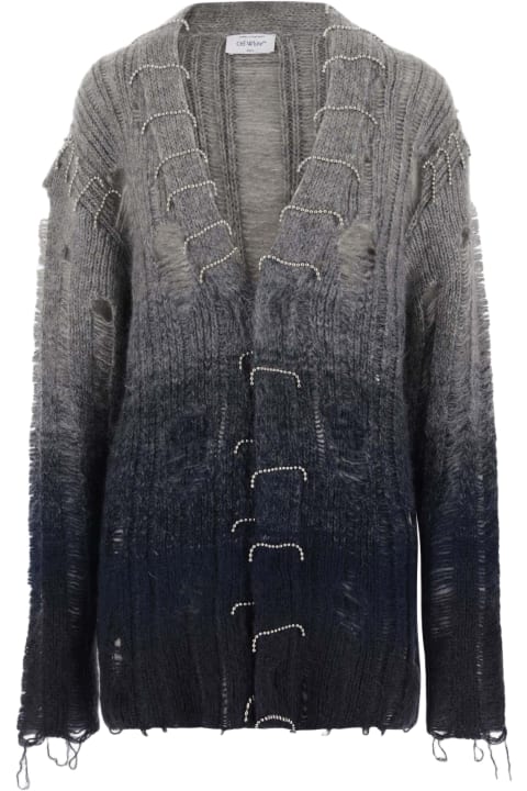 Punk Pearl Degradé Cardigan