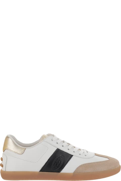 Tod's Sneakers for Women Tod's Leather Tabs Sneakers