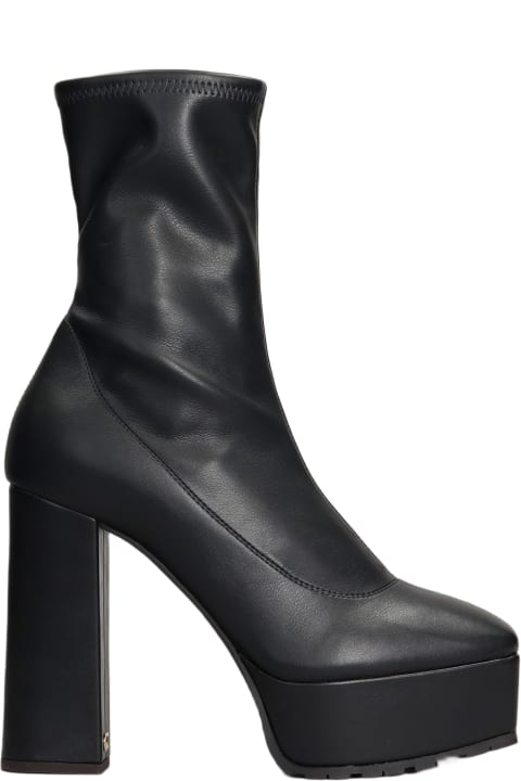 Giuseppe Zanotti for Women Giuseppe Zanotti High Heels Ankle Boots In Black Leather