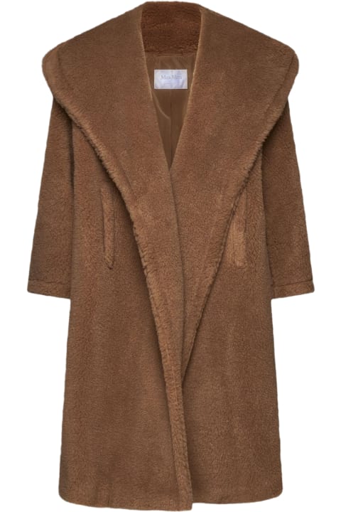 Fashion for Women Max Mara Apogeo Camel-blend Teddy Coat