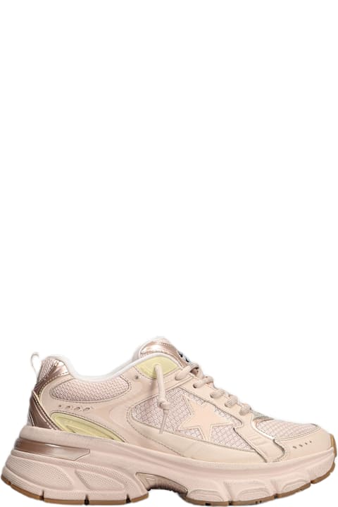 Golden Goose Sneakers for Women Golden Goose Lightstar Sneakers In Rose-pink Leather And Fabric