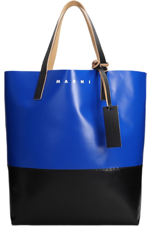 Shoulder Bags for Men Marni Pvc Tribeca Shopping Bag