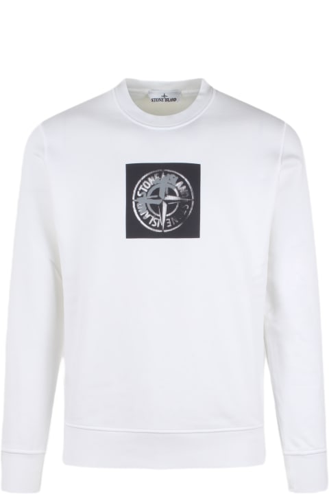 Fleeces & Tracksuits for Men Stone Island Industrial One Print Sweatshirt
