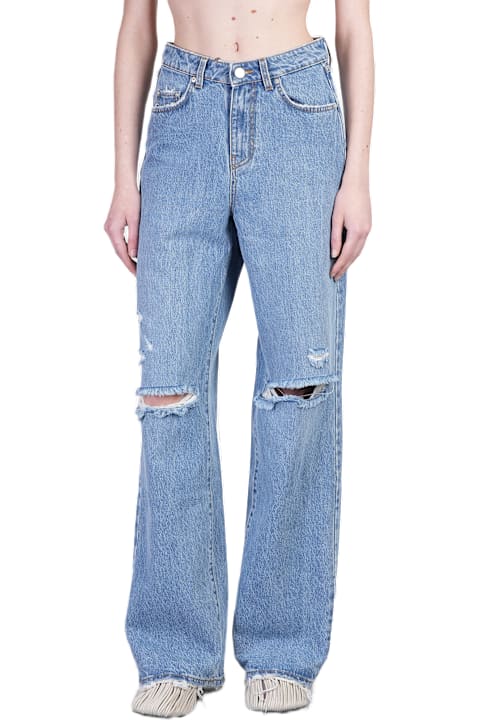Séfr Clothing for Women Séfr Jeans In Blue Cotton