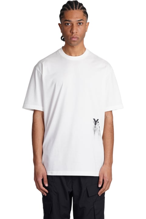 Y-3 for Men Y-3 T-shirt In Beige Cotton