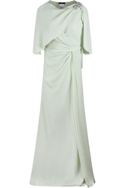 Pronovias Clothing for Women Pronovias Peturia Crepe Dress