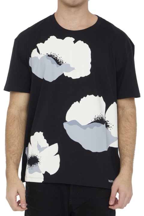 ウィメンズ新着アイテム Valentino Garavani Valentino Flower Portrait T-shirt