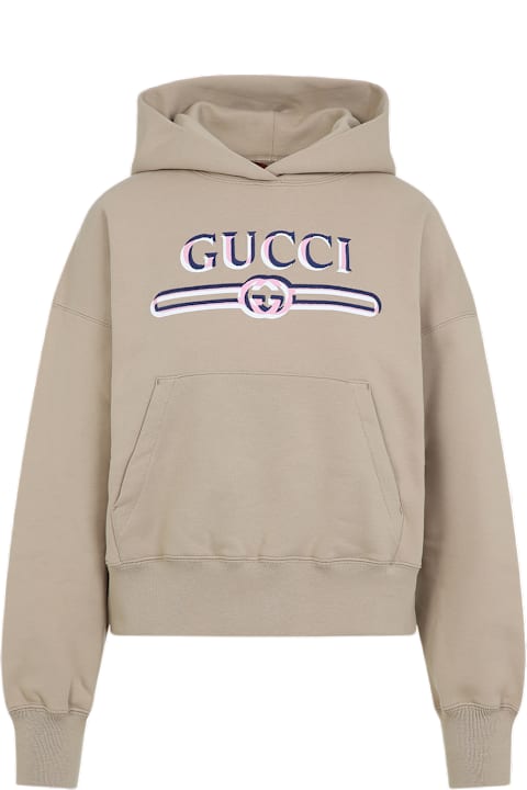 أدوات منزلية Gucci Beige Cotton Sweatshirt