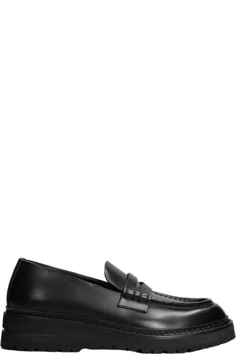 メンズ Giorgio Armaniのローファー＆デッキシューズ Giorgio Armani Loafers In Black Leather