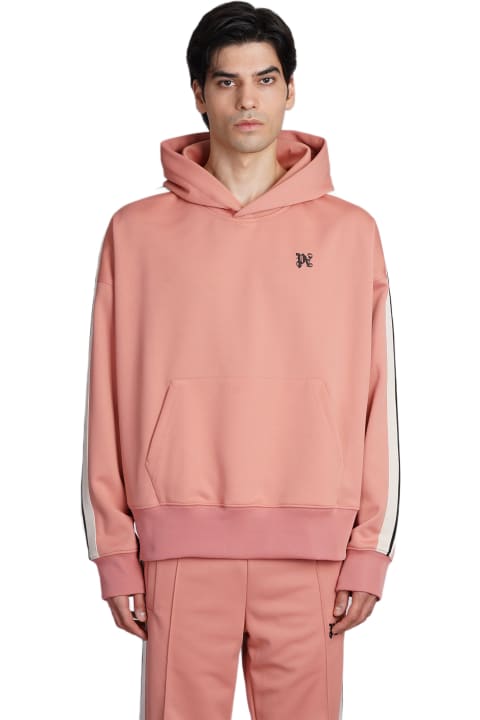 Fleeces & Tracksuits for Men Palm Angels Sweatshirt In Rose-pink Polyester