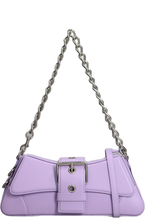 Shoulder Bags for Women Balenciaga Lindsay Should Shoulder Bag In Viola Leather