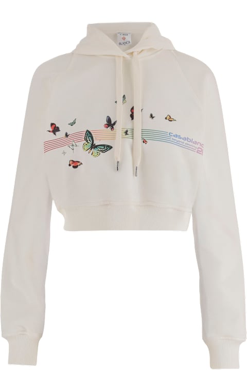 Homeware Casablanca Cotton Sweatshirt With Logo