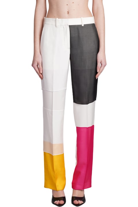 Helmut Lang Clothing for Women Helmut Lang Pants In Multicolor Polyester