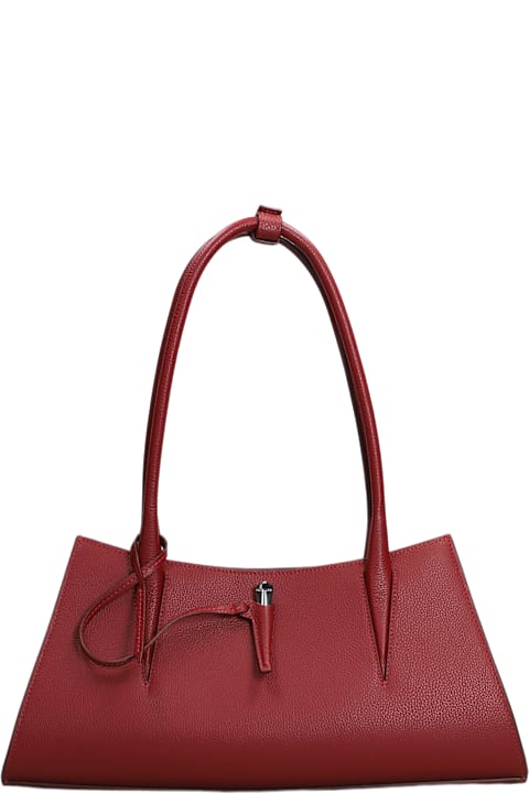 Mugler for Women Mugler Shoulder Bag In Red Leather