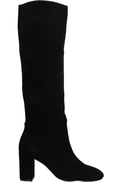 Bibi Lou Boots for Women Bibi Lou High Heels Boots In Black Suede