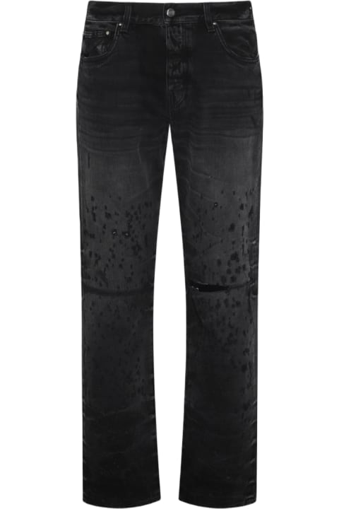 Clothing Sale for Men AMIRI Black Cotton Jeans