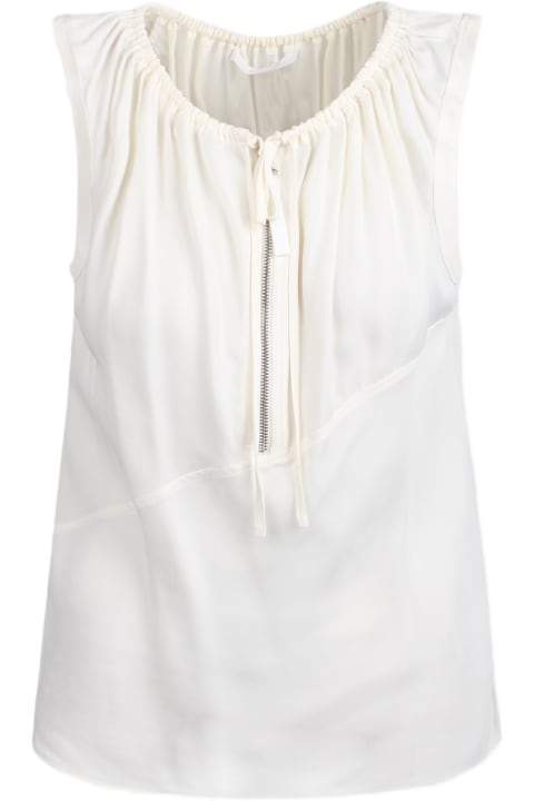 Helmut Lang Topwear for Women Helmut Lang Helmut Lang Sleeveless T-shirt With Drawstring