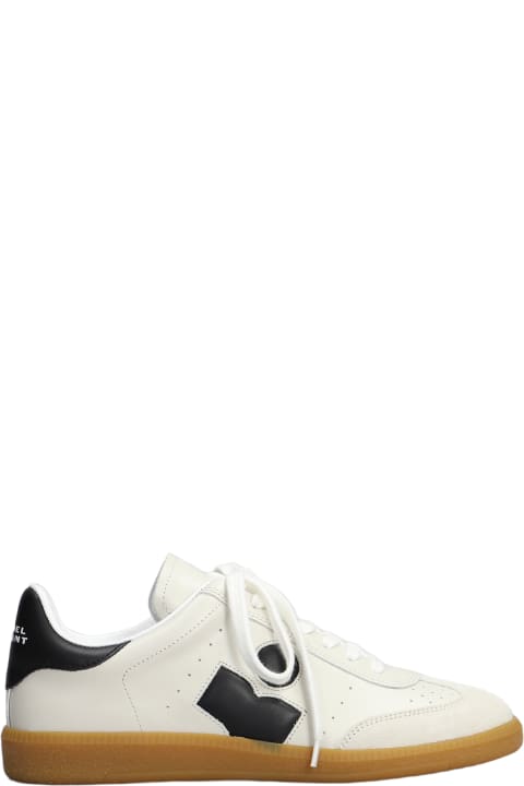 Isabel Marant for Women Isabel Marant Bryce Sneakers In Grey Suede And Leather