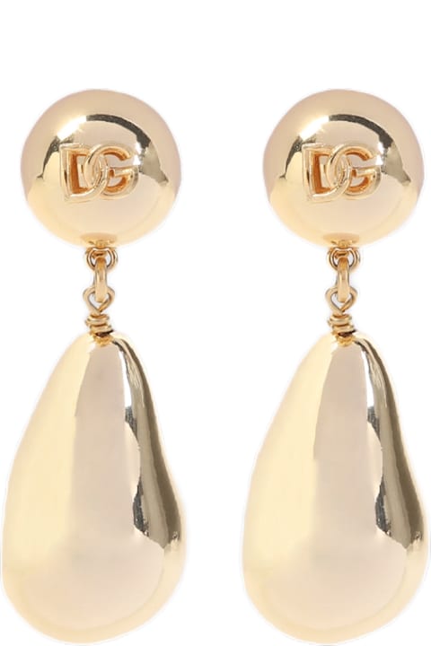 Dolce & Gabbana Earrings for Women Dolce & Gabbana Drop Clips Earrings