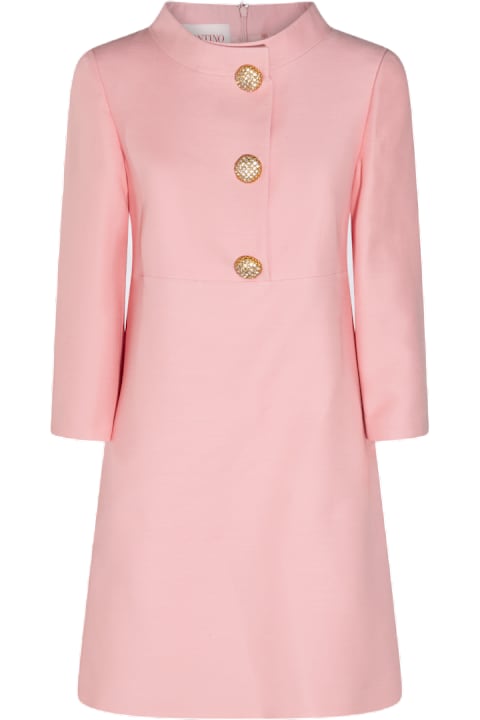Valentino Dresses for Women Valentino Pink Wool Dress