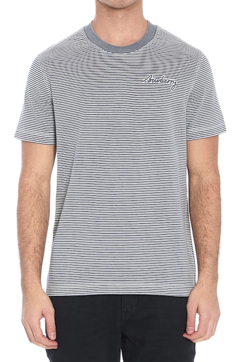 Burberry Topwear for Men Burberry Logo T-shirt