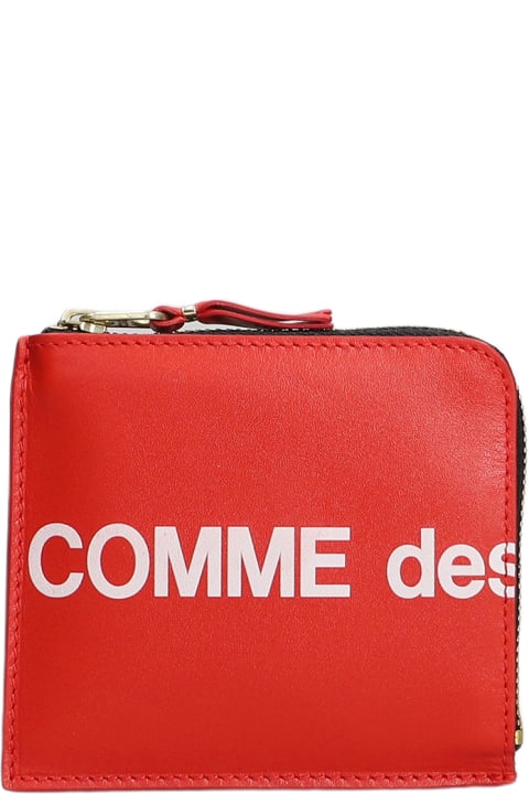 Comme des Garçons Wallet Wallets for Women Comme des Garçons Wallet Wallet In Red Leather
