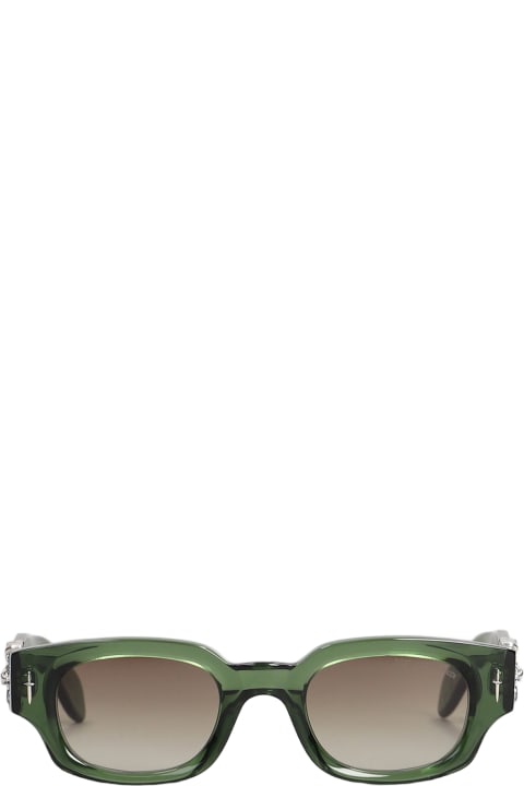 Accessories for Men Cutler and Gross The Great Frog Sunglasses In Green Acetate