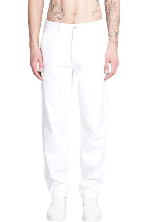 Theory الملابس لـ القسم الرجالي Theory Jeans In White Denim