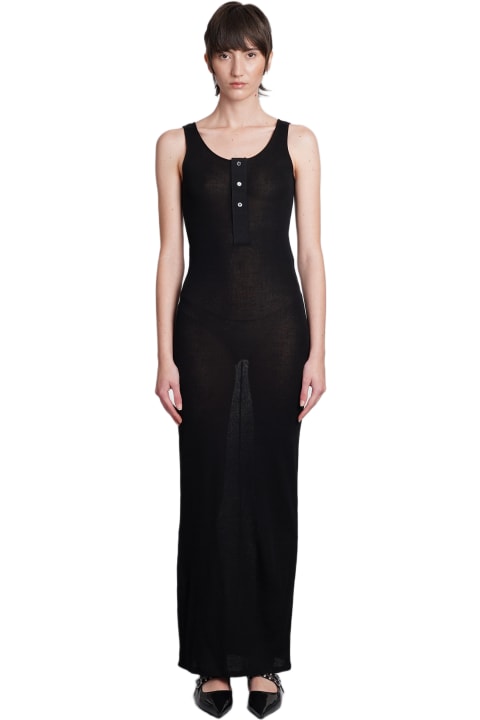 Jumpsuits for Women Ami Alexandre Mattiussi Dress In Black Cotton