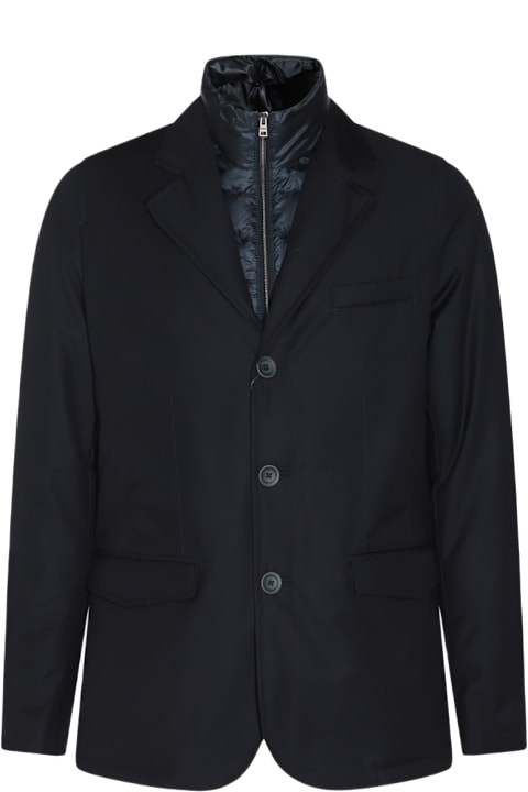 Herno for Men Herno Blue Down Jacket