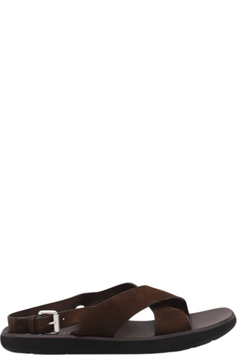 Premiata for Men Premiata Brown Rain Sandals