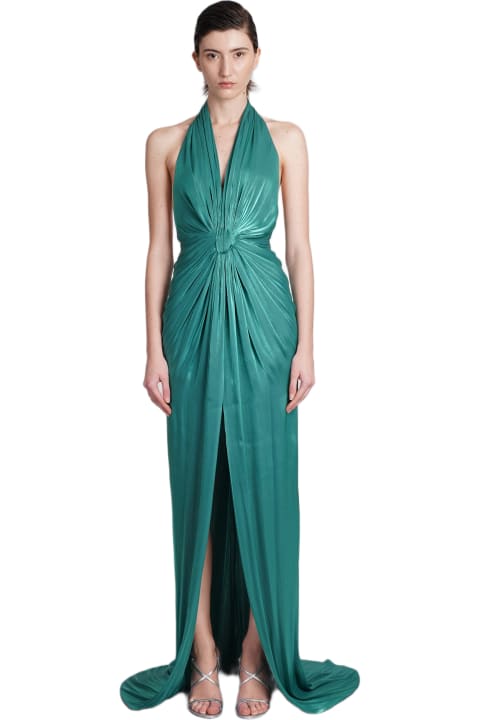 Costarellos Clothing for Women Costarellos Colette Dress In Green Polyester