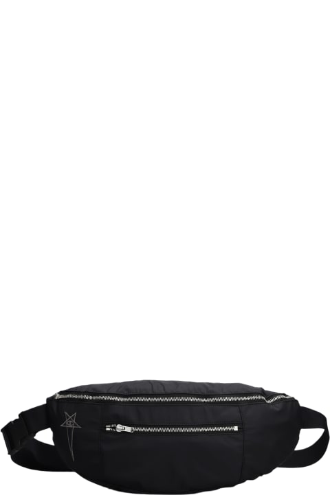 Bags for Men Rick Owens x Champion Bumbag Waist Bag In Black Polyamide