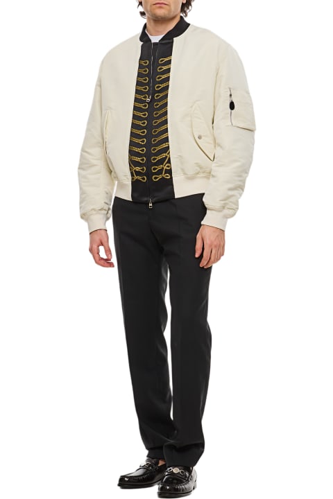 Coats & Jackets for Men Alexander McQueen Collar Bomber