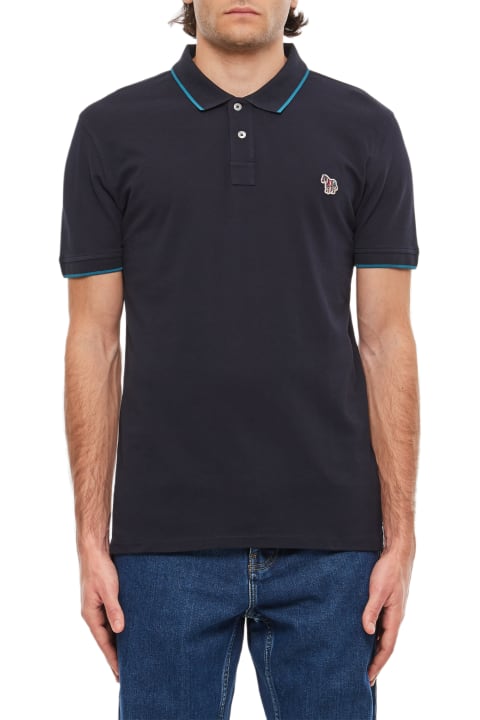PS by Paul Smith Topwear for Men PS by Paul Smith Zebra Polo