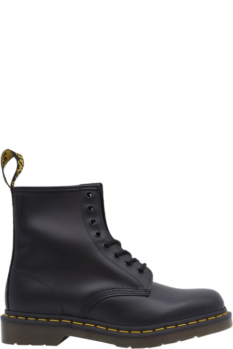 メンズ新着アイテム Dr. Martens Black 1460 Smooth Leather Boots
