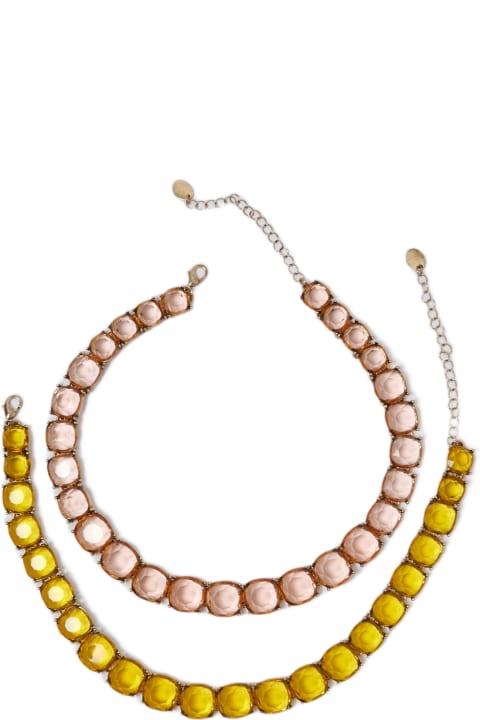 Malìparmi Necklaces for Women Malìparmi Collana Shiny Crystal Necklace