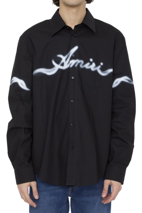 メンズ シャツ AMIRI Amiri Smoke Shirt