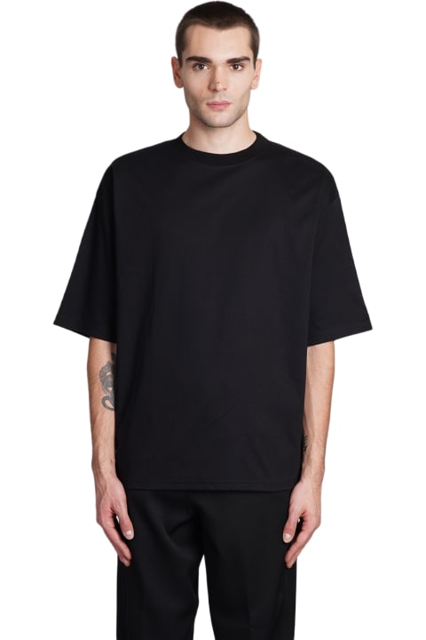 Lanvin Topwear for Men Lanvin T-shirt In Black Cotton