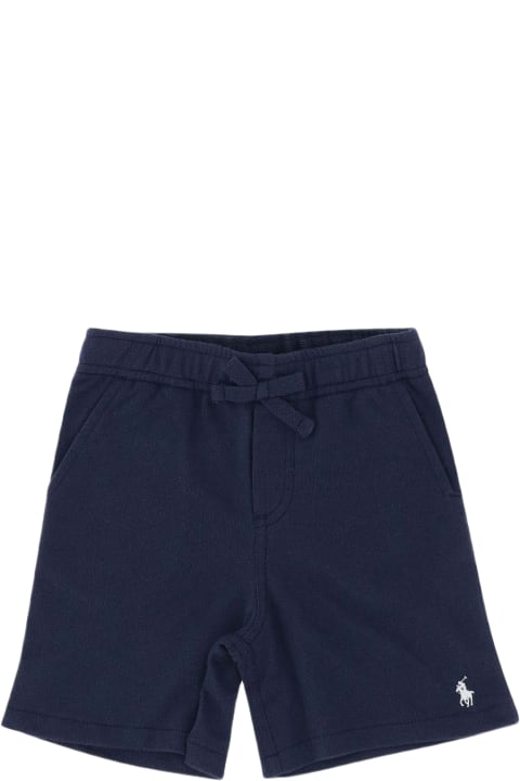 ベビーボーイズ ボトムス Polo Ralph Lauren Cotton Short Pants With Logo