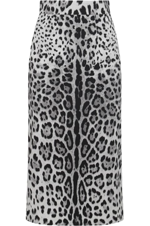Homeware Dolce 
Gabbana Black And Grey Skirt