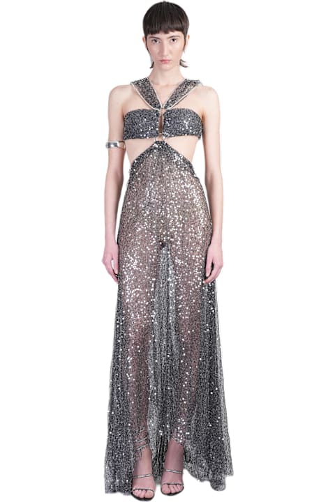 Isabel Marant Dresses for Women Isabel Marant Dalie Dress Woman In Silver Polyester