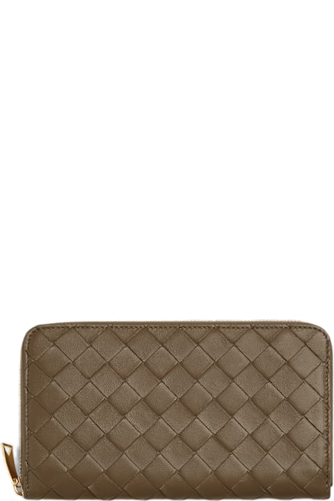 Bottega Veneta Accessories for Women Bottega Veneta Small Ziparound Intrecciato